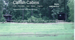 Desktop Screenshot of catfishcabins.com